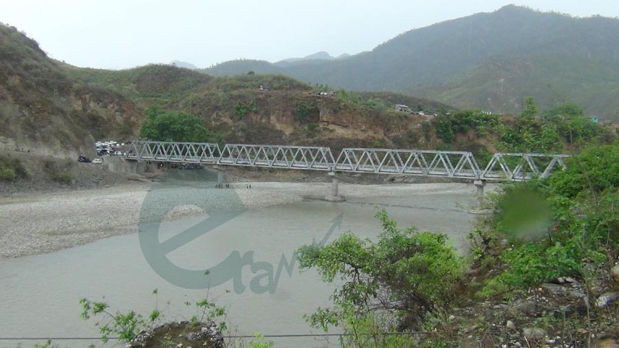 नयाँ प्रविधिले पूर्णता पाएको बहुचर्चित भेरी नदी पुल