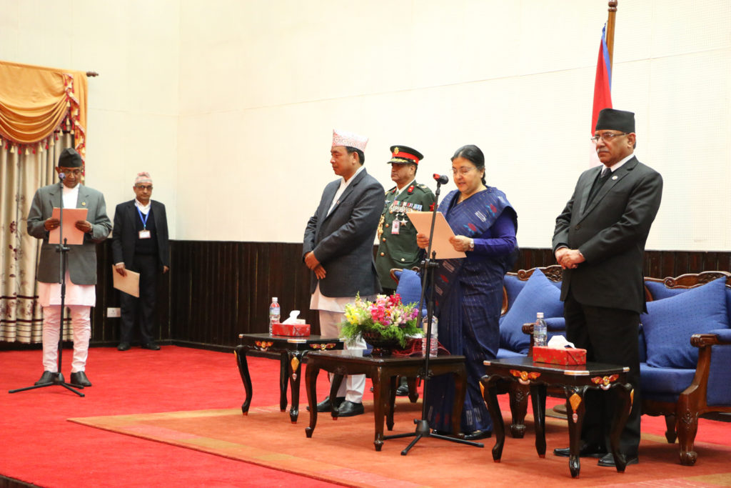 थापालाई स्थानीय विकास मन्त्रालयको जिम्मा