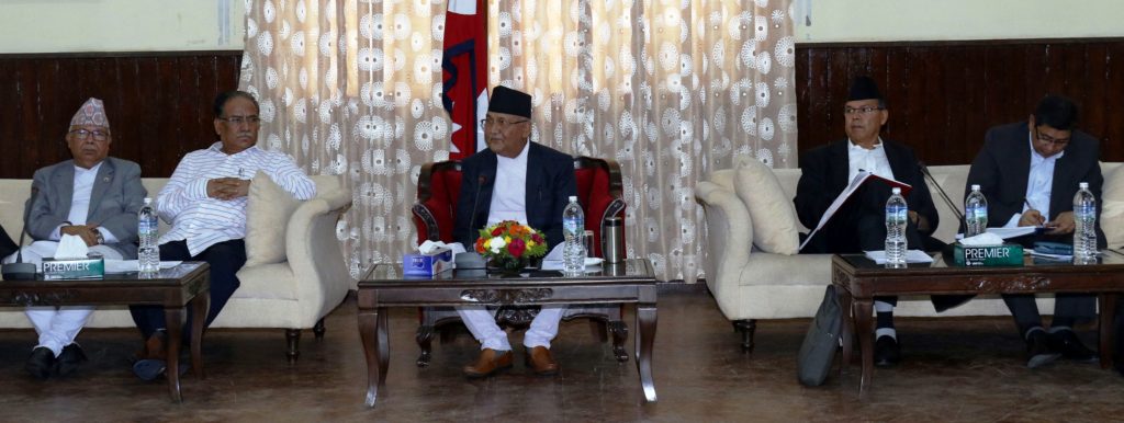 नेकपाको नियमावलीलाई सचिवालयले टुङ्गो लगाउने