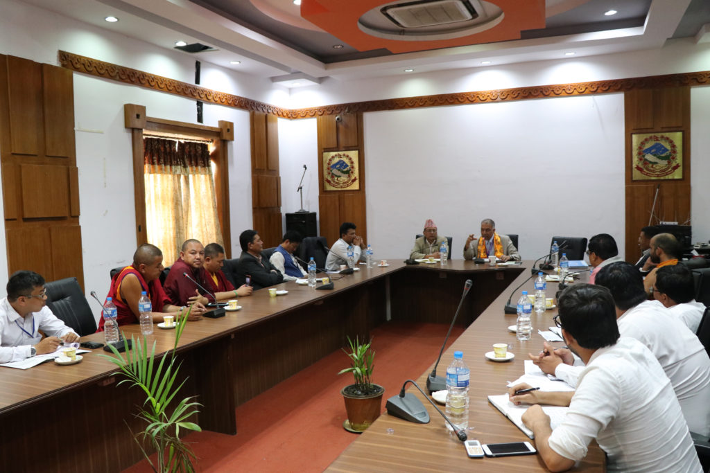 गुम्बा पुनर्निर्माणमा प्राधिकरण प्रतिबद्ध छः सिइओ ज्ञवाली