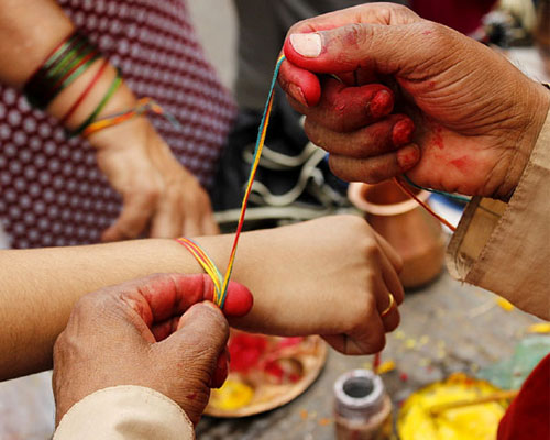 उपाकर्म, ऋषितर्पणी र रक्षाबन्धन