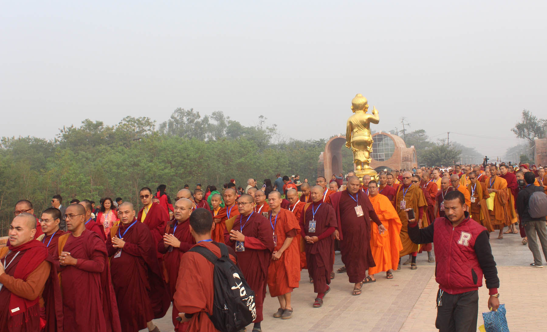 लुम्बिनीमा अन्तर्राष्ट्रिय त्रिपिटक वाचन शुरु