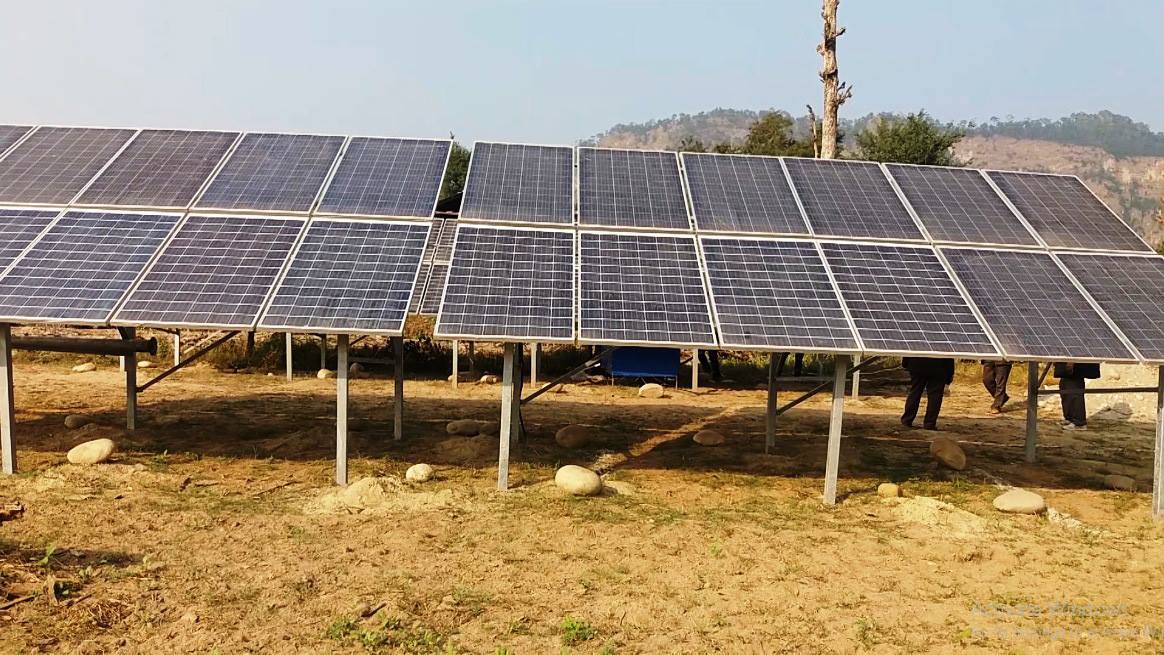 सोलार सिष्टममार्फत लिफ्ट सिंचाईले राहात