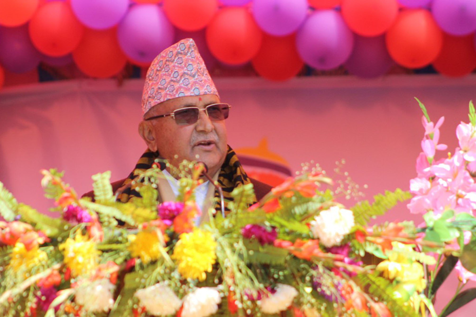 तीव्र विकासमार्फत जनतालाई सुखसुविधा उपलब्ध गराउन लागिपरेका छौँ – प्रम ओली