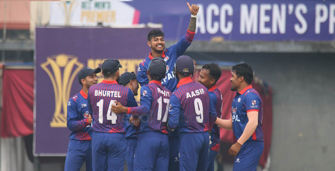ओमानविरुद्ध नेपाल ८४ रनले विजयी