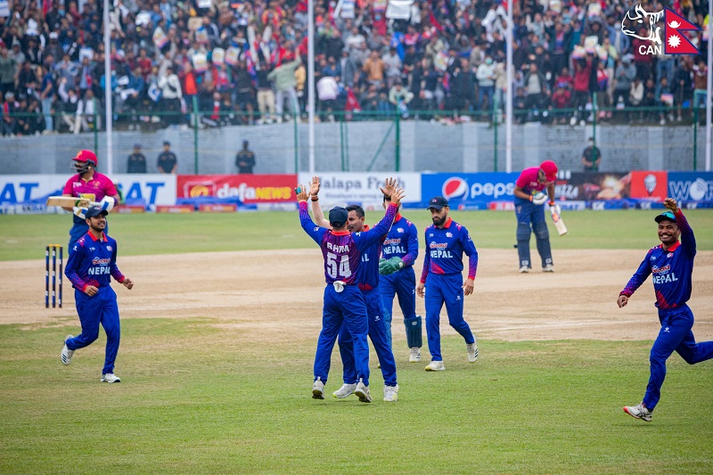एसीसी प्रिमियर कप क्रिकेटको रोकिएको फाइनल खेल आजः नेपाल उपाधि नजिक