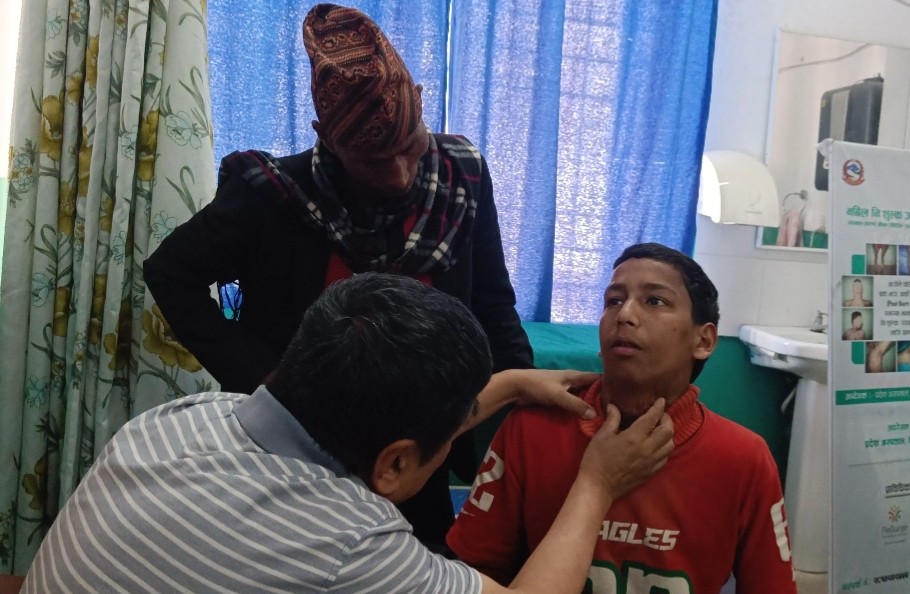 कर्णालीमा निःशुल्क जलन उपचार शिविर, सयौं बिरामी लाभान्वित