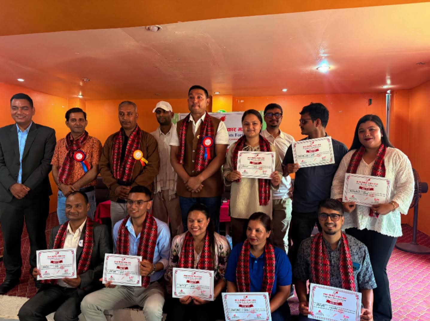  खेलकुद पत्रकार मञ्च सुर्खेतकाे अध्यक्षमा शाही