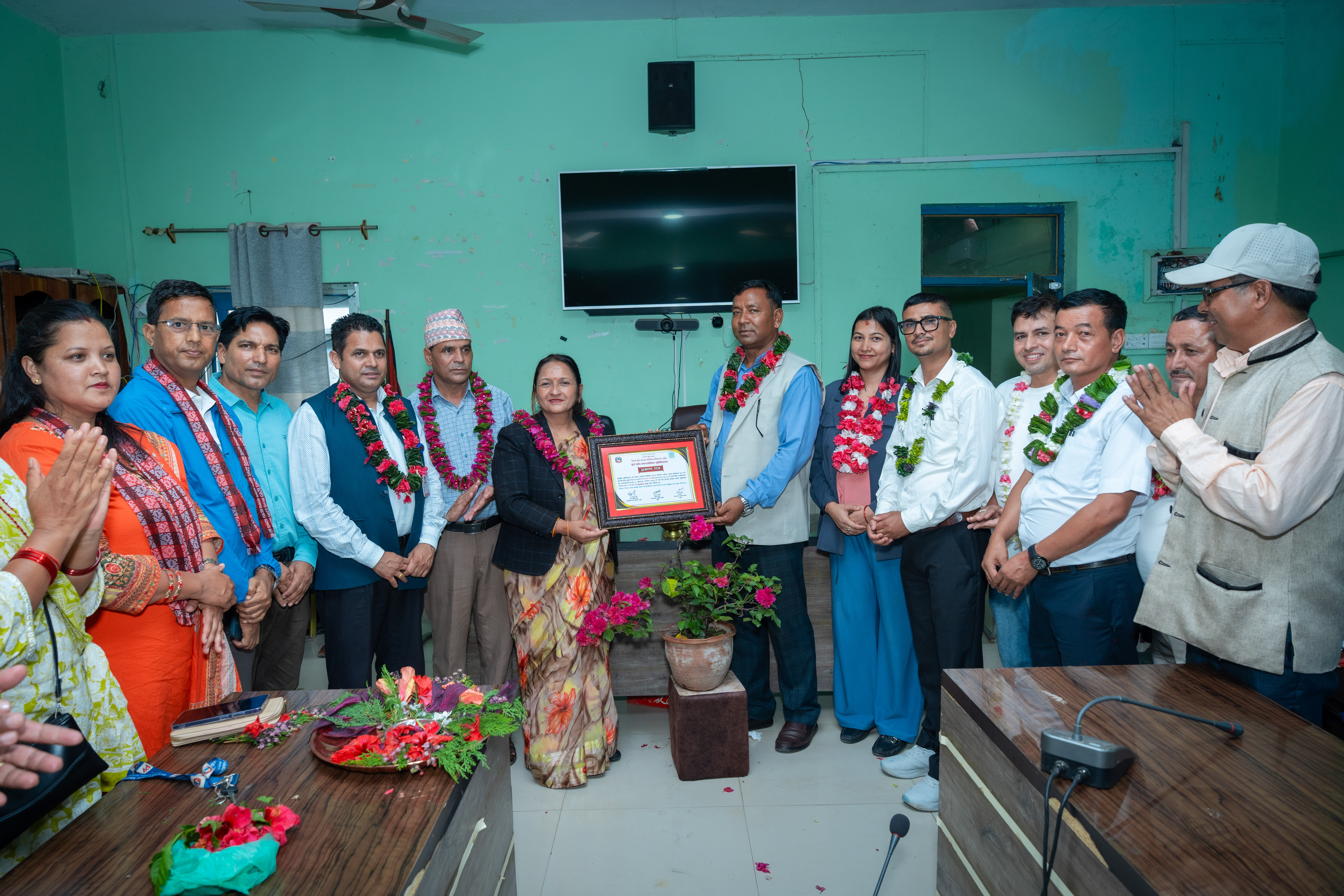 वीरेन्द्रनगर पूर्ण खोप तथा दिगोपना पालिका घोषणा (फोटो फिचर सहित)