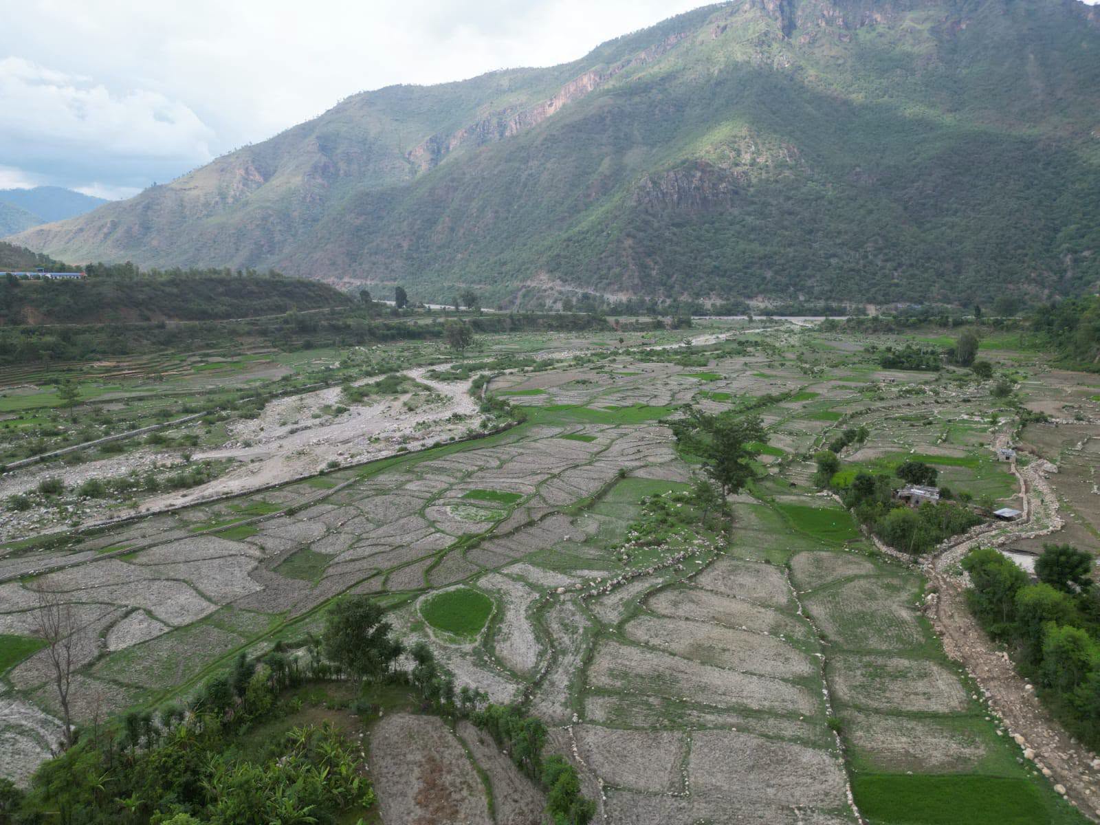 सिम्तामा वर्षाको पर्खाइ, धान रोपाइँ अधुरै
